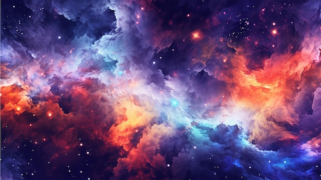 Abstract galaxy background