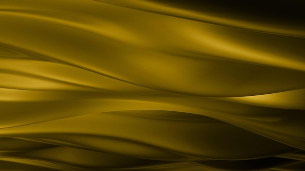 Abstract gebogen papier HD achtergrondontwerp Primrose Gele kleur