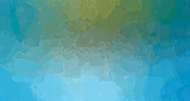 abstract gekleurde nostalgische penseelstreek grunge effect gemengde muntachtige blauwgroene gradiëntachtergrond