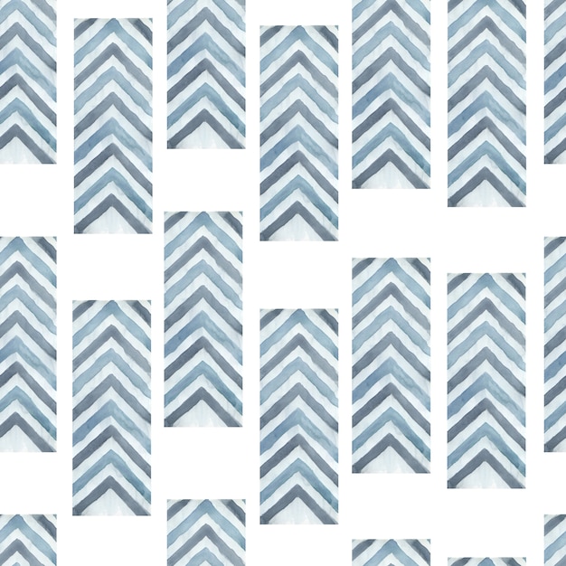 Photo abstract geometric arrow seamless pattern background.