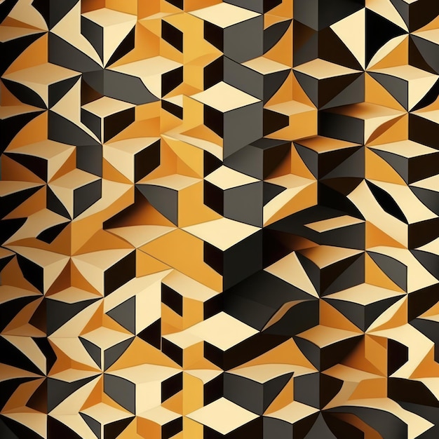 Абстрактные геометрические произведения искусства, вдохновленные Питом Мондрианом