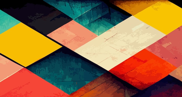 Abstract geometric background colorful geometric illustration