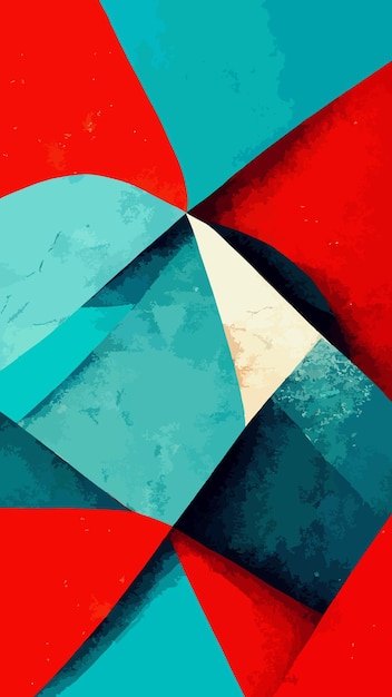 Abstract geometric background colorful geometric illustration