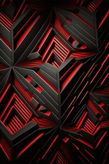 abstract geometric background Generative AI