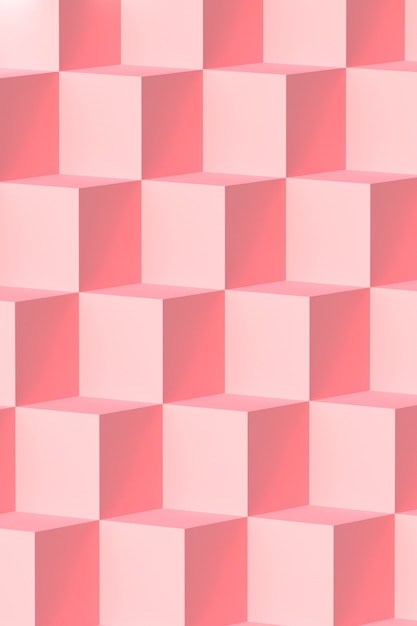 Abstract geometric background Pink