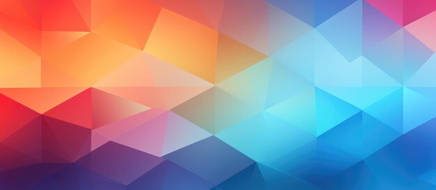 Abstract geometric background with colorful gradient design