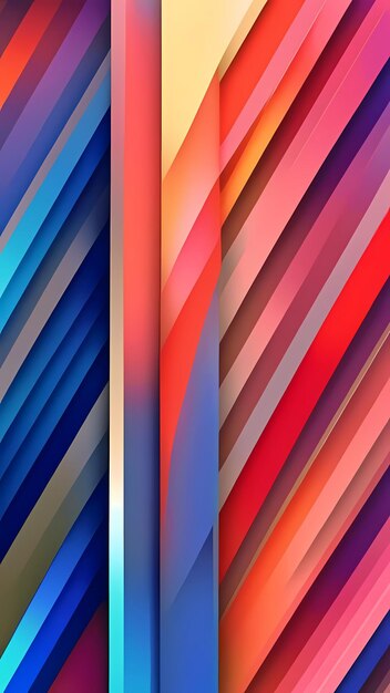 Photo abstract geometric background with diagonal stripes generative ai