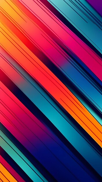 Photo abstract geometric background with diagonal stripes generative ai