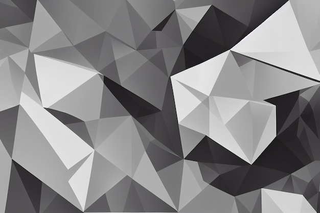 Abstract geometric background with gray polygonal shapes