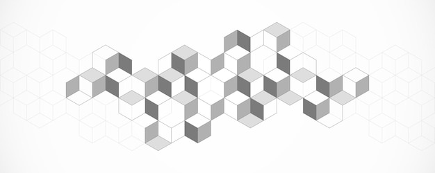 写真 アブストラクトな幾何学的背景と同位数ブロックの多角形のパターン