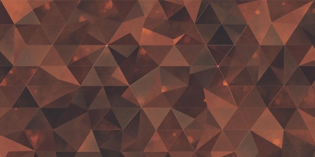 Abstract geometric background with warm metallic tones