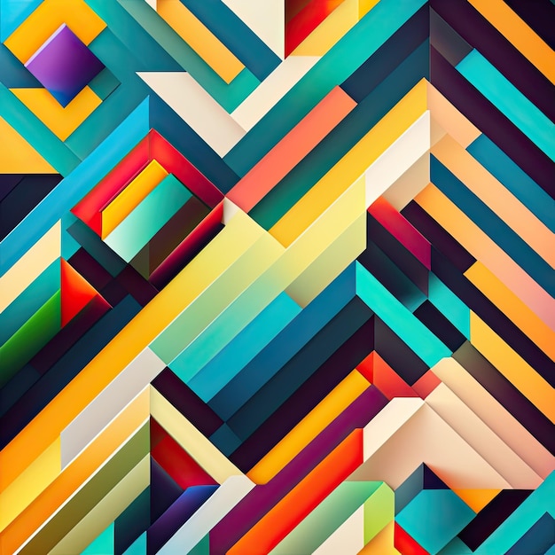 Abstract geometric background