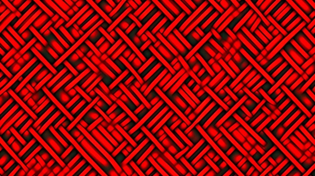 Абстрактный геометрический темно-красный фон генеративный ai