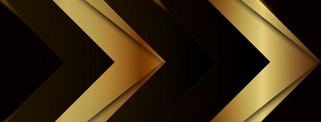 Photo abstract geometric gold concept shiny design background