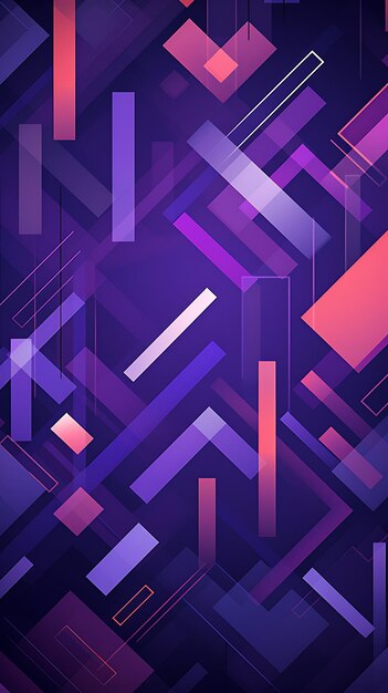 Abstract geometric mobile wallpaper background