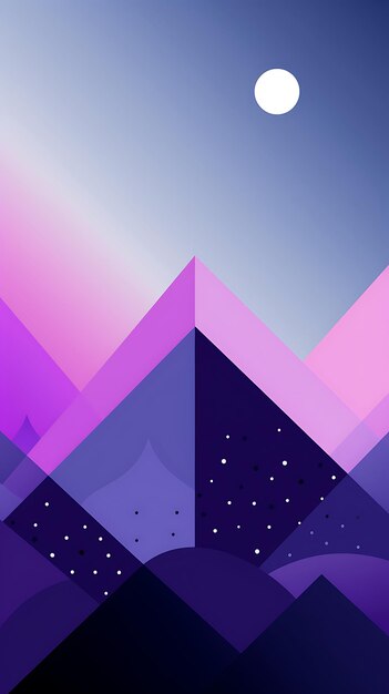 Abstract geometric mobile wallpaper background