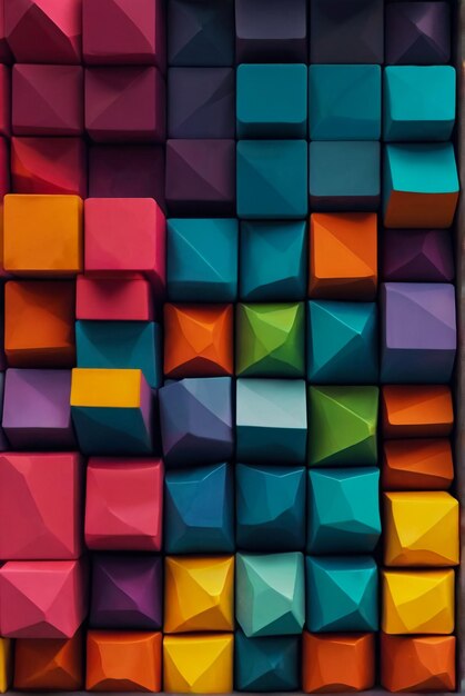 Abstract geometric mobile wallpaper