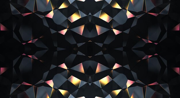 Abstract geometric neon background