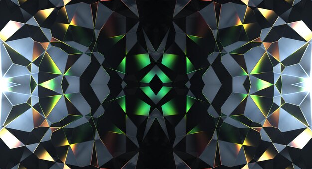 Abstract geometric neon background