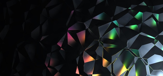 Abstract geometric neon background