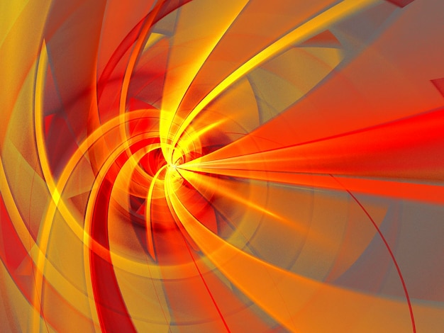 Abstract geometric orange background for design. abstract fire background with smooth soft lines