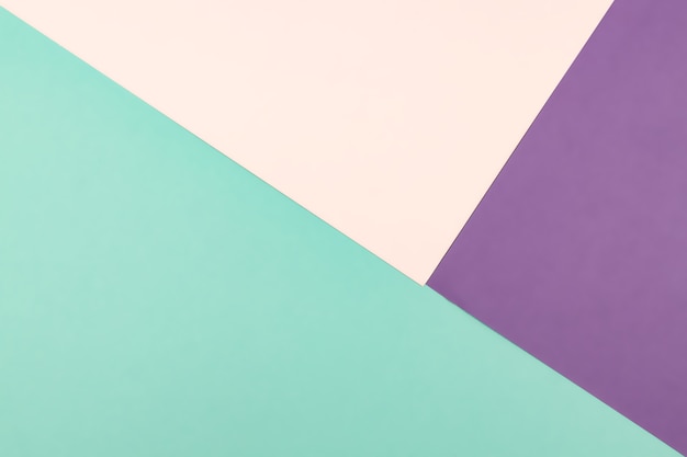 파스텔 핑크, 블루, 퍼플 색상의 추상적 인 기하학적 종이 배경.