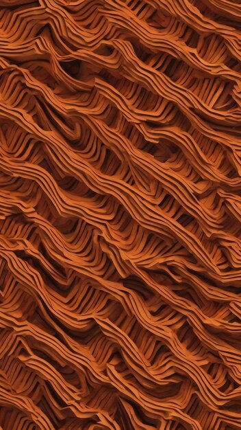 Abstract geometric pattern in orange and brown colors