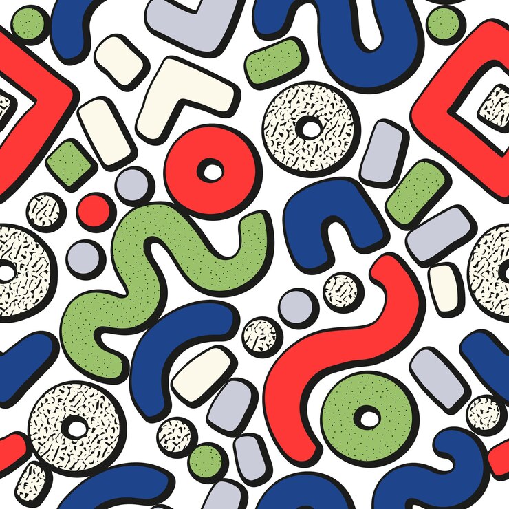 Photo abstract geometric pattern