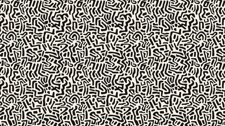 Photo abstract geometric pattern