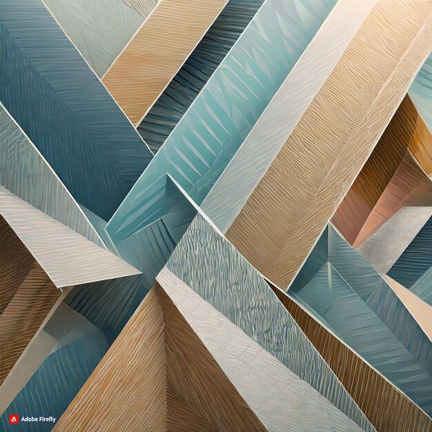 Abstract Geometric Patterns Digital Art Collection