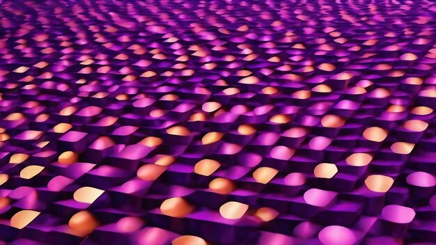 Abstract geometric purple dots colorful textile background