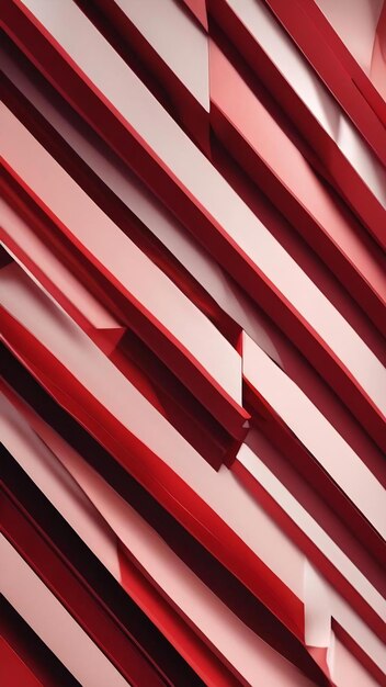 Abstract geometric red lines retro background