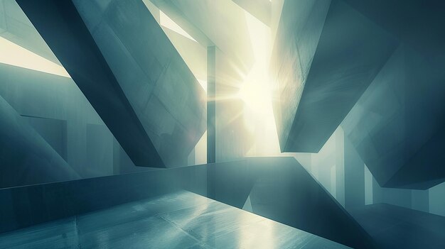 写真 abstract geometric shapes