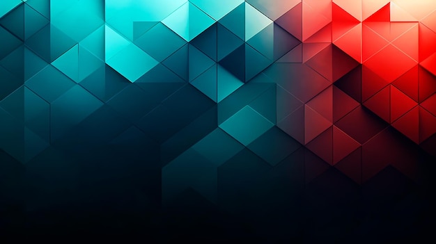 Abstract geometric squares multicolored background Abstracts futuristic textured cubes for header