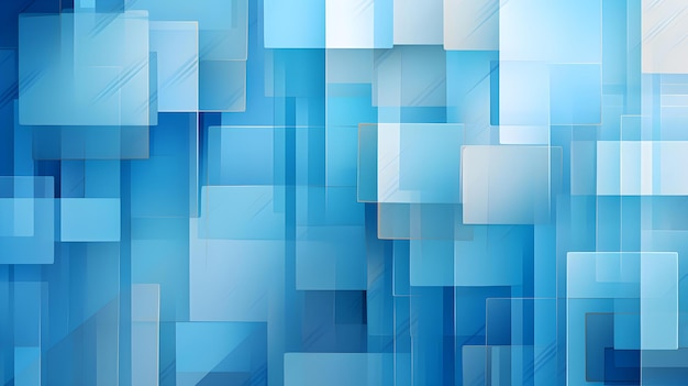 Abstract and Geometrical Texture in Light Blue Colors Futuristic Background