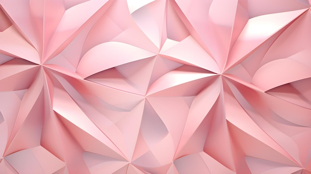 Abstract and geometrical texture in light pink colors futuristic background