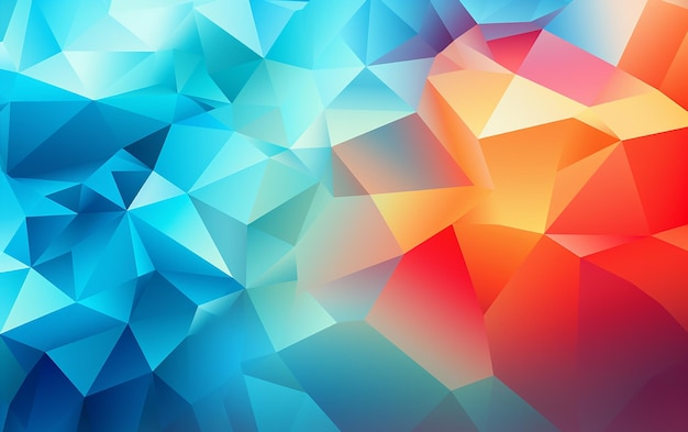 Abstract Geometrics Low Poly Background