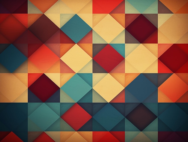 Abstract Geometrisch Achtergrondpatroon Wallpaper AI Generatief