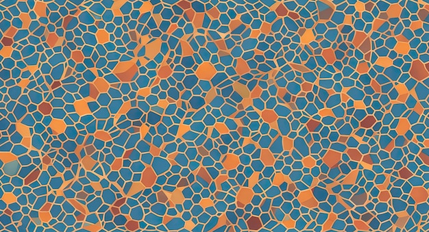 Abstract geometrisch kleurrijk patroon