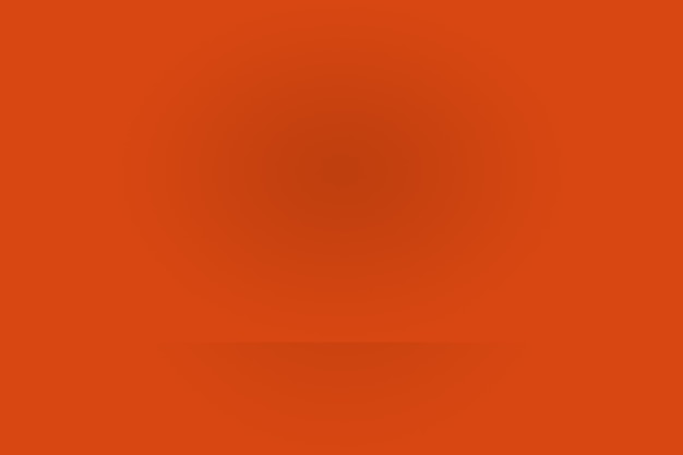 Abstract glad oranje achtergrondlay-outontwerp, studio, kamer, websjabloon, bedrijfsrapport met vloeiende cirkelverloopkleur