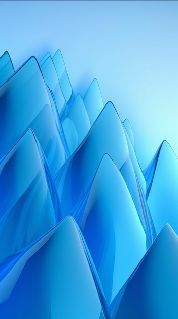 抽象的なガラス水色、あらゆる目的に最適なデザイン ネオンブルーの光 明るくモダンなテクスチャー 未来的なスタイル ミニマルコンセプト ぼやけた背景 動線デザイン