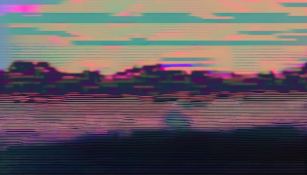 Photo abstract glitch background