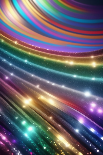 Foto scintilla astratta luci colorate sfondo composizione verticale