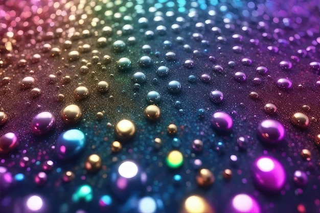 Abstract glitter colorful lights background