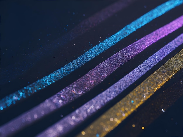 Abstract glitter colorful lights background