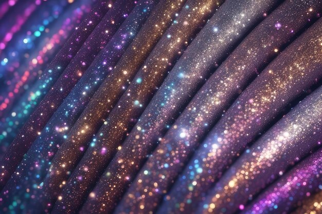 Abstract glitter colorful lights background