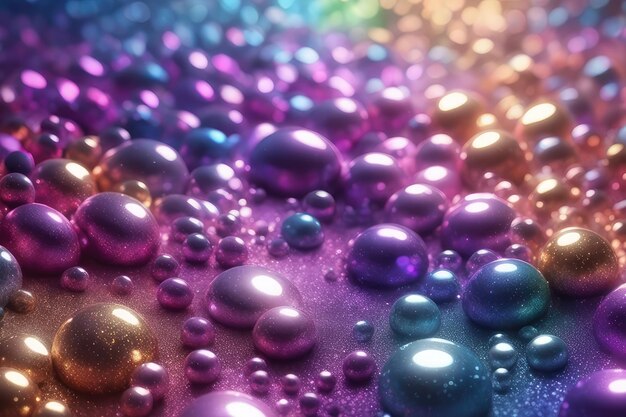 Abstract glitter colorful lights background