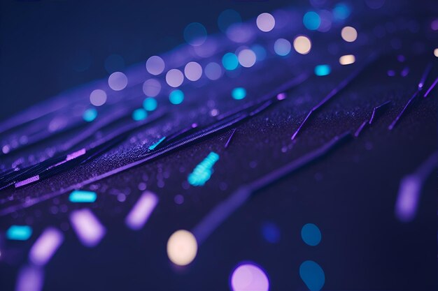 Abstract glitter colorful lights background