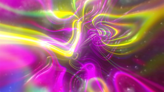 abstract glow energy computer generated d render