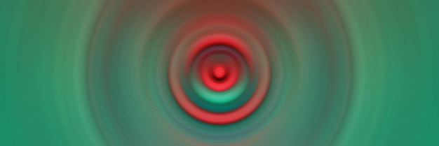 Abstract glowing background Concentric circles of colored light